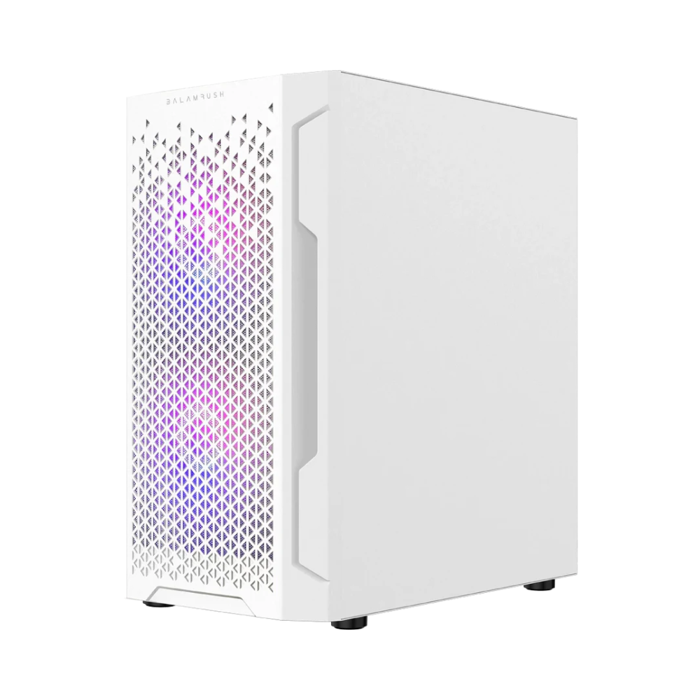 Gabinete Balam Rush Artic GI725 Mini Torre Blanco