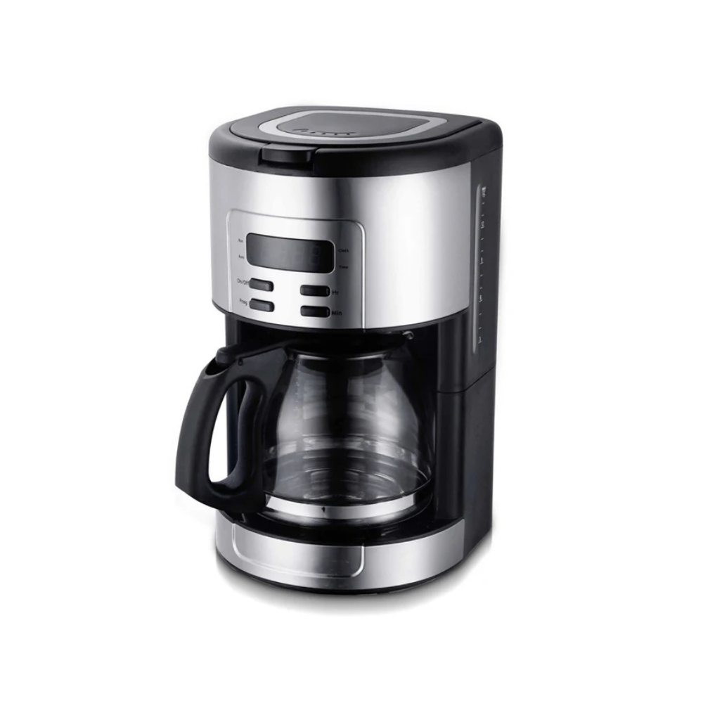 Cafetera Deluxe Koblenz CKM-215 IN, temporizador programable, 15 tazas (1.8L), filtro lavable, anti-goteo, 1000W