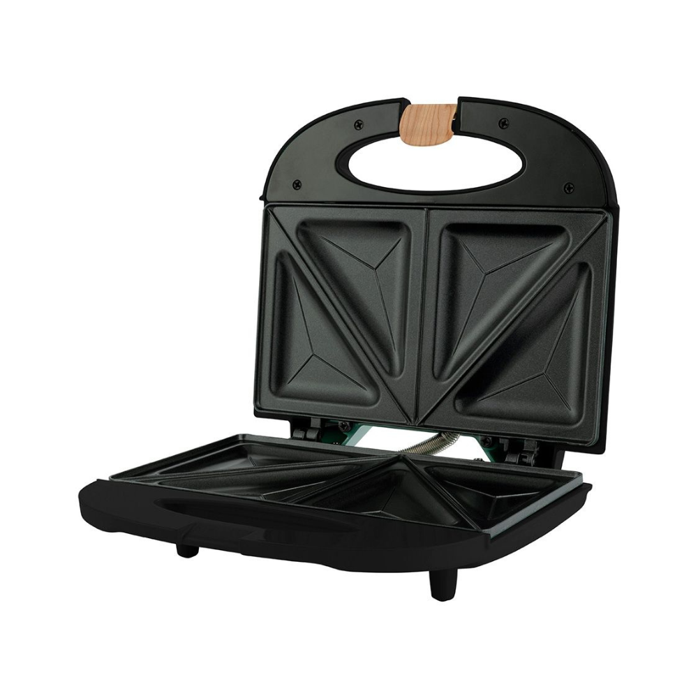 Sandwichera Doble Parrilla 750W Color Negro