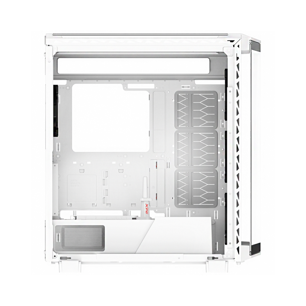 Gabinete XPG BATTLECRUISERIIST-WHCWW Blanco 4 Ventiladores 120mm ARGB ATX / Micro-ATX / Mini-ITX 485×225×506 mm