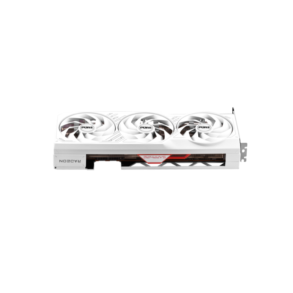 Tarjeta de Video Sapphire 12GB AMD Radeon RX 7700 Pure XT 3X Fan GDDR6 FSR Blanca HDMI/DP