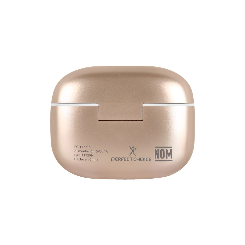 Audífonos TWS Perfect Choice ANC+ENC Intune Beige/Blanco