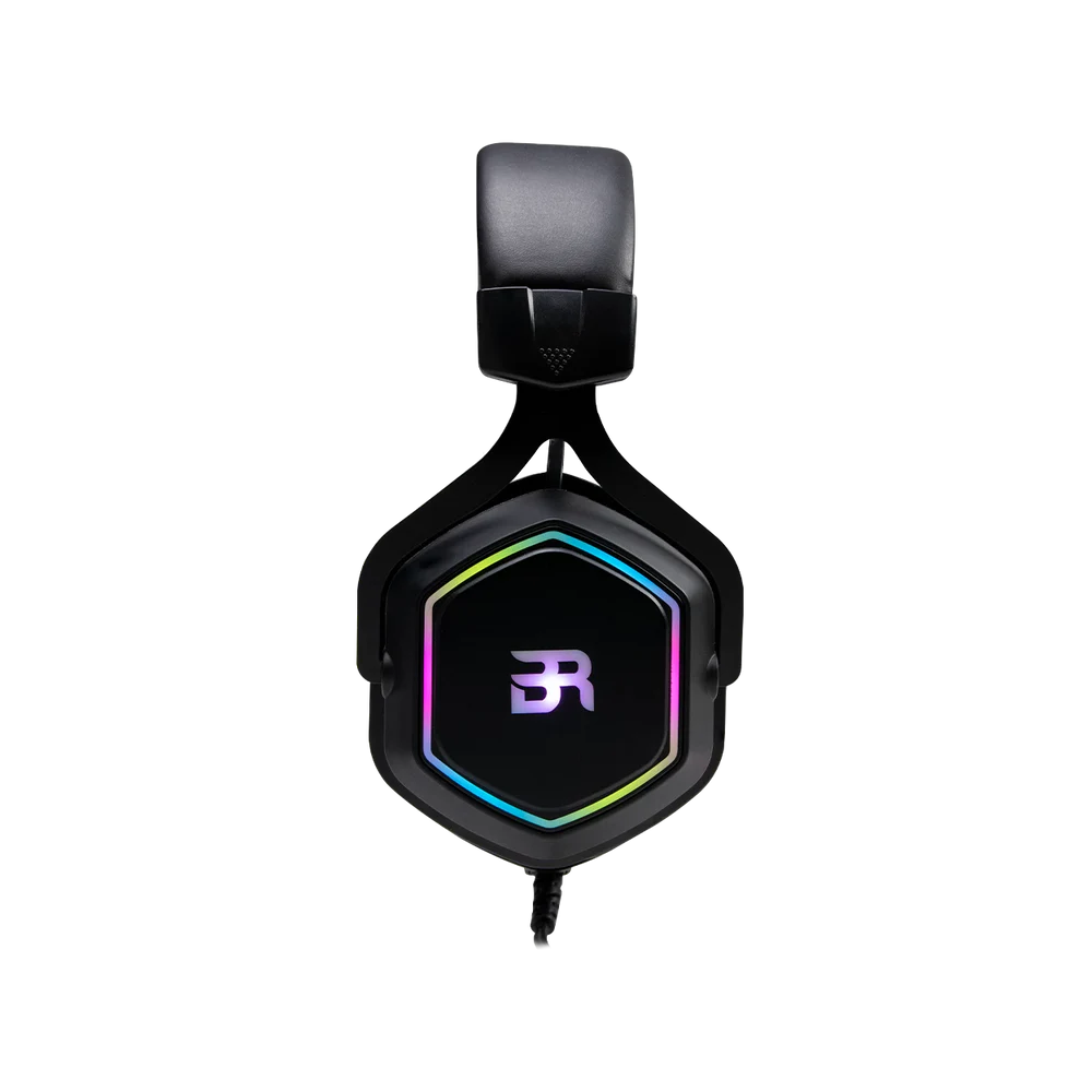 Audifonos Gamer Balam Rush Spectrum Hesix Over USB 7.1 Canales RGB BR-929776