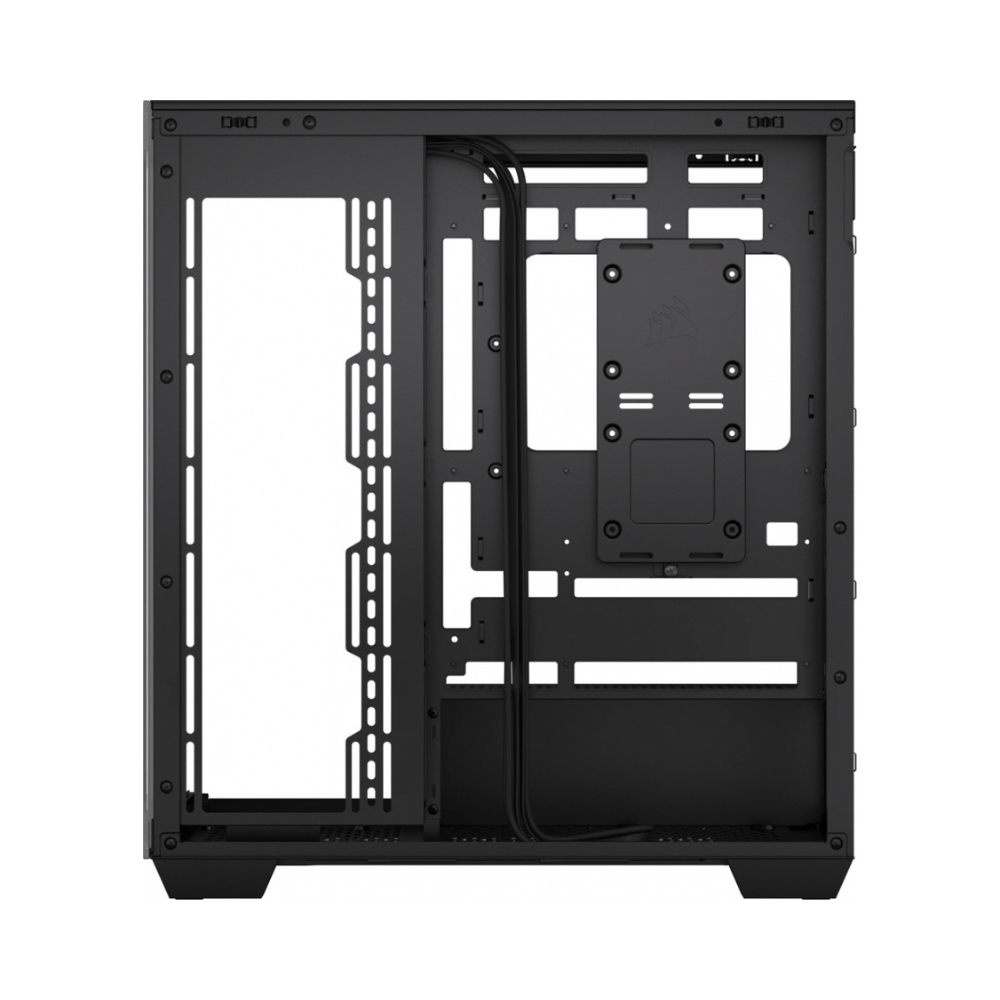 Gabinete Corsair 3500X BTF negro cristal templado media torre Mini-ITX / Micro-ATX / ATX / E-ATX