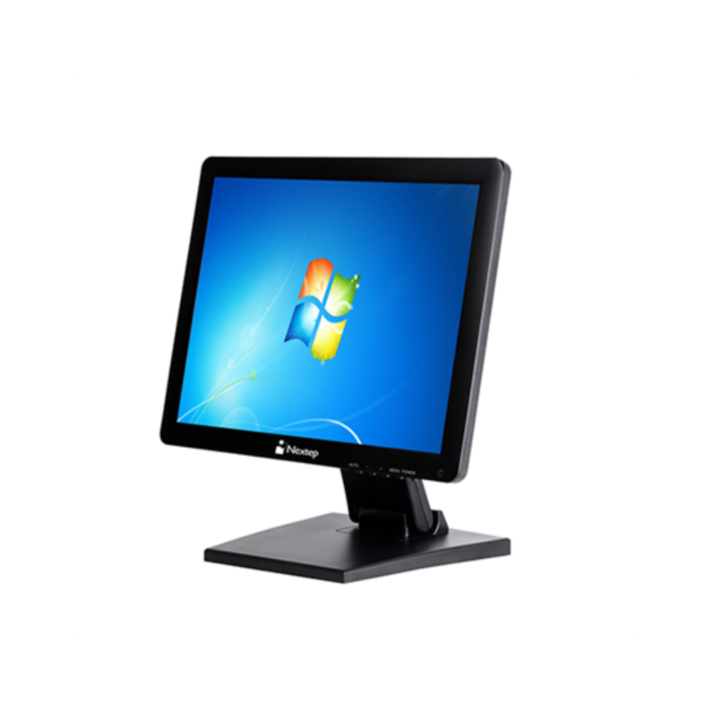 Monitor Nextep Touch Screen Punto de Venta 15" LCD USB/VGA Negro NE-520