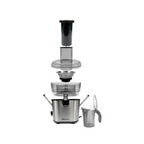Extractor de jugos Koblenz JEKM-500 IN, 2 velocidades, cortador y colador de acero inoxidable, vaso de 600ml, separador con espuma, 300W