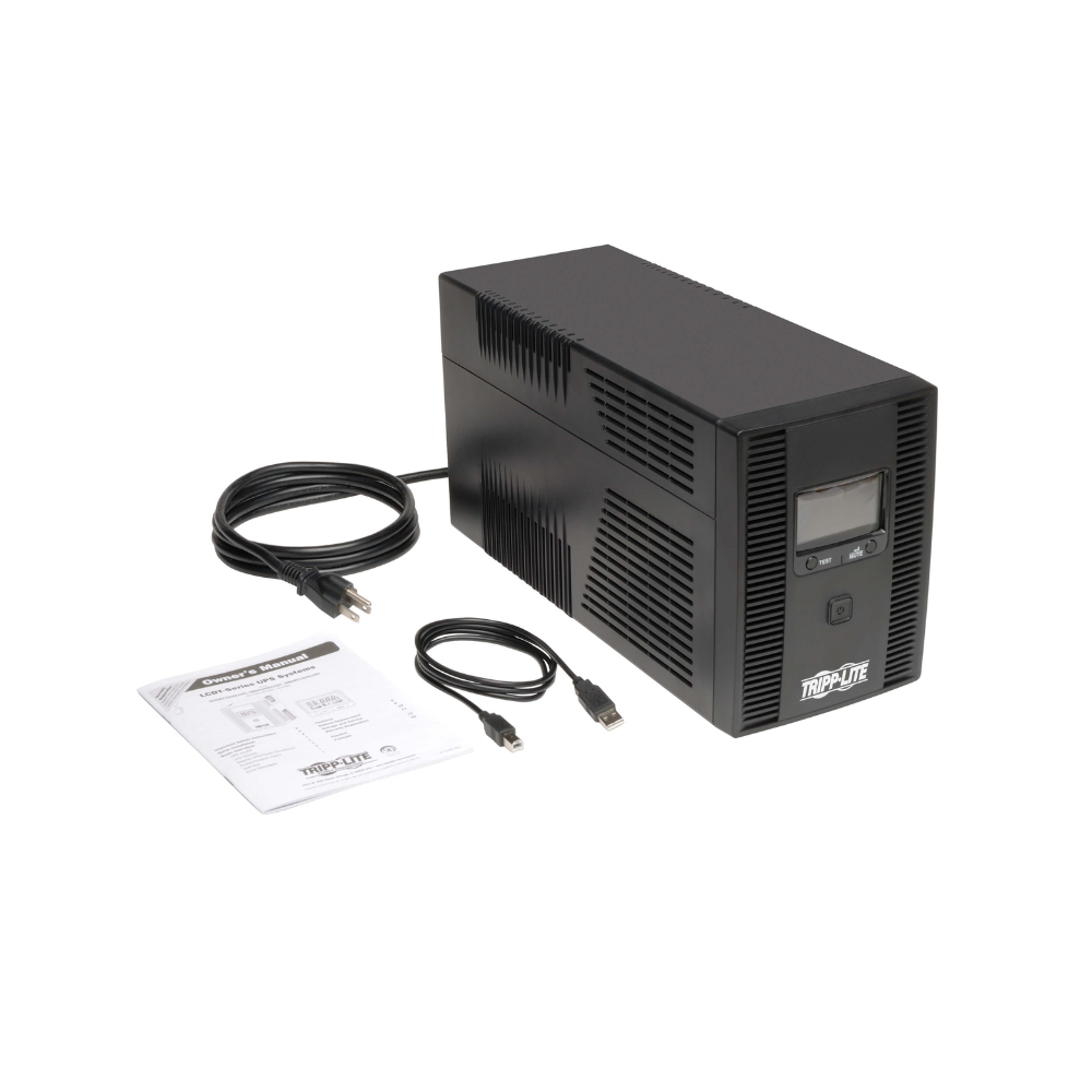 No Break Tripp Lite Smart1300LCDT Torre 720W 120V AVR LCD Interactivo 8 Salidas 5-15R