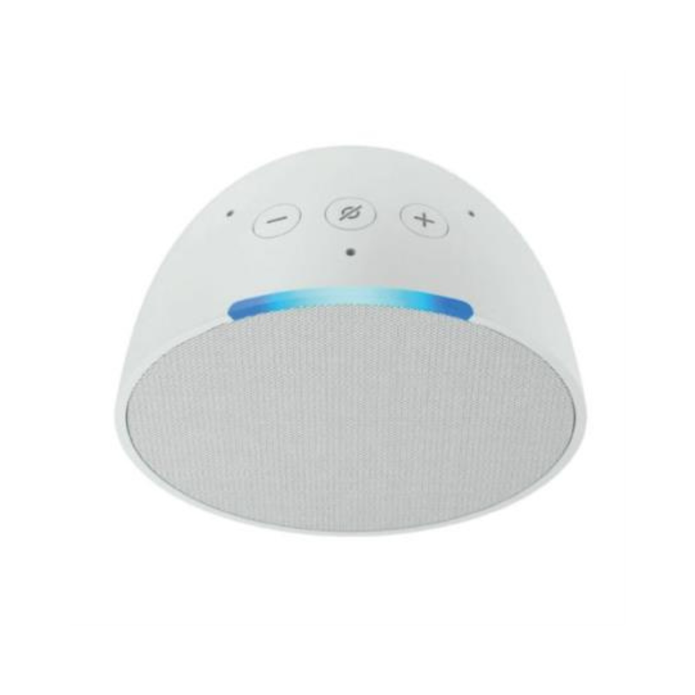 Bocina Inteligente Alexa Amazon Echo Pop Proyección Frontal 1.95" Wi-Fi Bluetooth Blanco Glaciar