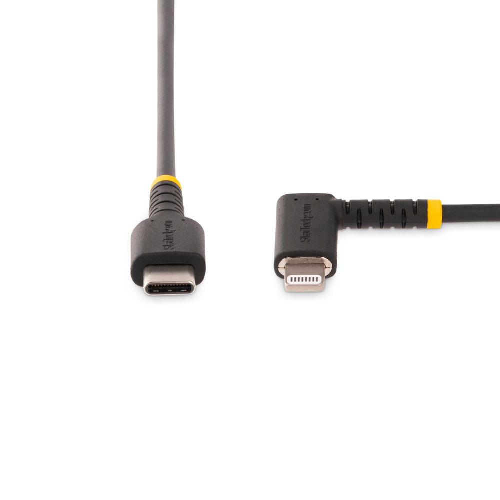 Cable USB-C a Lightning 1m Acodado Carga MFI para iPhone StarTech.com Mod. RUSB2CLTMM1MR