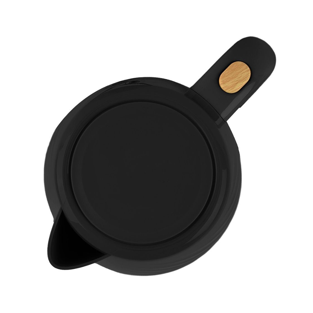 Hervidor de Agua Mirati 1.7L 1200W Plástico ABS y Acero Inoxidable Negro