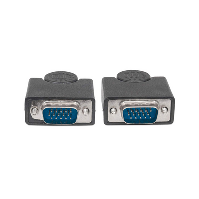 Cable SVGA Manhattan HD15 M-M 8mm 4.5M (312721)
