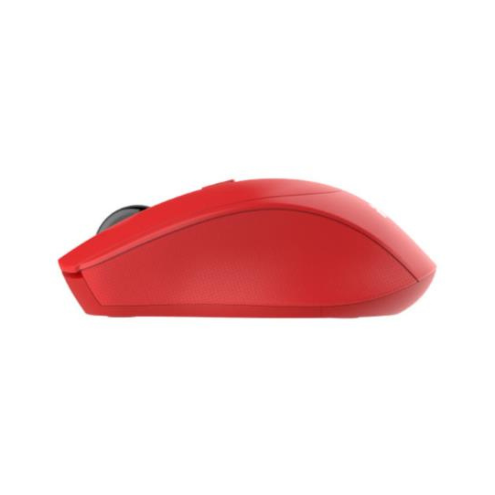 Mouse Nextep NE-411E Inalámbrico Ergonómico, USB, 1600 DPI, Rojo