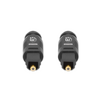 Cable Óptico Manhattan Audio Toslink M-M 5.0M Negro (356091)
