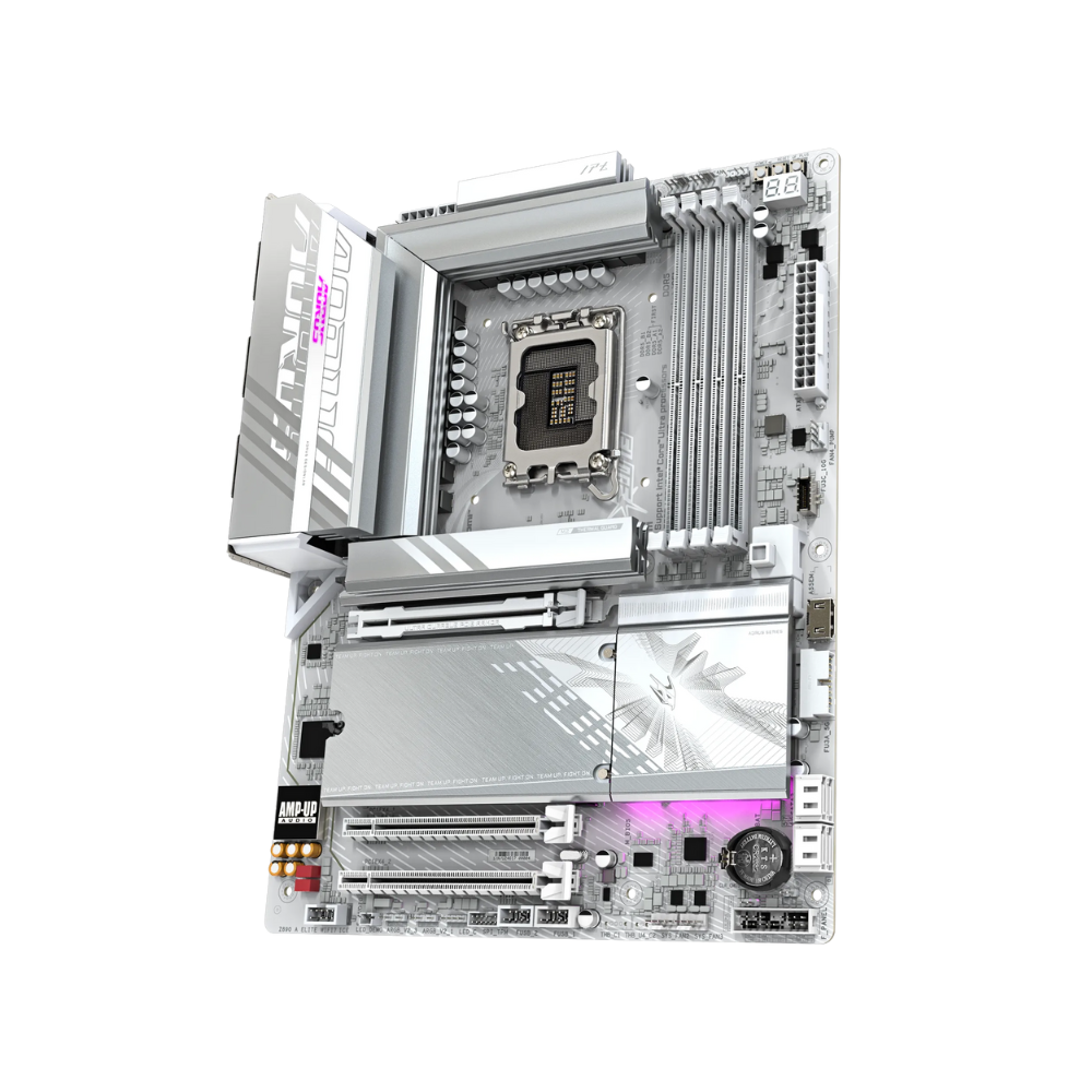 Tarjeta Madre Gigabyte Z890 Aorus Elite WiFi 7 ICE Socket 1851 Series 2 4xDDR5 DisplayPort ATX