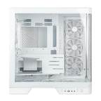 Gabinete MSI MAG PANO 120R PZ WH Blanco Cristal Templado 270grados Media Torre E-ATX (up to 305 x 280 mm) 1x 120mm PWM ARGB 3x 120mm PWM ARGB Fan (reverse-blade)