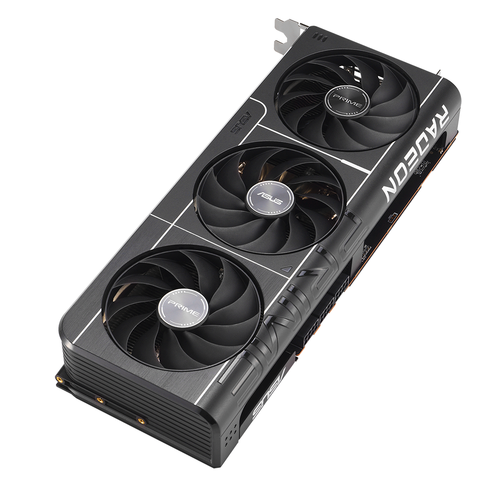 Tarjeta de video Asus 16GB RX9070 XT OC Prime GDDR6 1xHDMI 3xDP 3xFan PRIME-RX9070XT-O16G