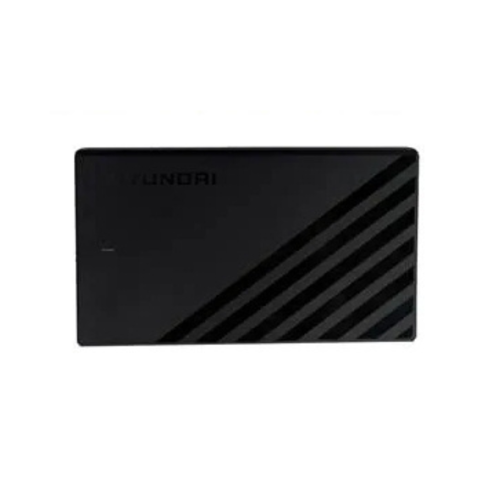 Disco Duro Externo Hyundai 500GB 2.5" USB Negro 500HYNBLK Cable de Transferencia Incluido