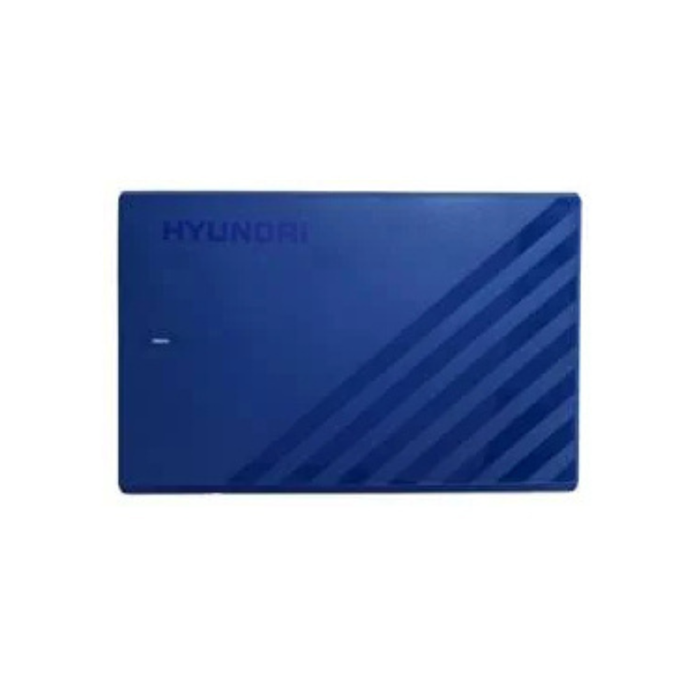 Disco Duro Externo Hyundai 500GB 2.5" USB Azul 500HYNBLUE Cable de Transferencia Incluido