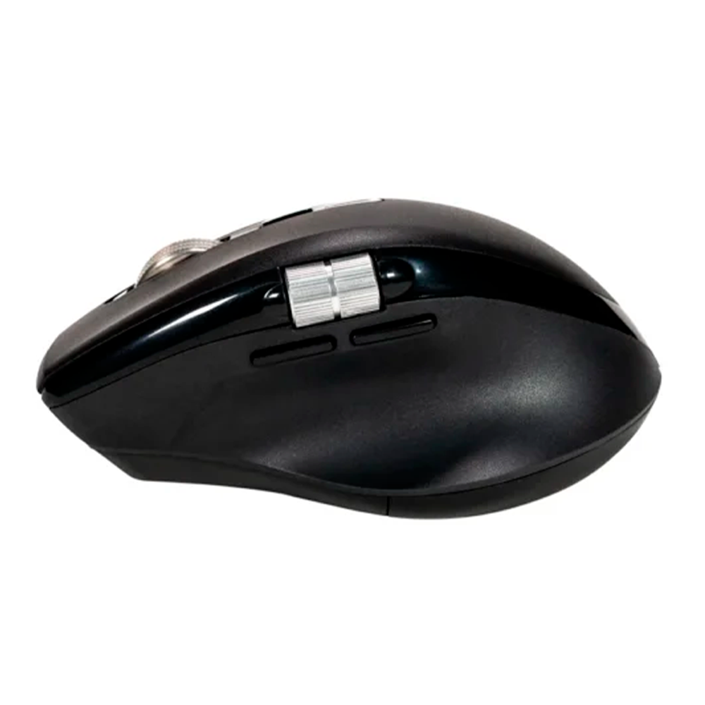 Mouse Inalambrico Naben scroll color Negro USB 3200 DPI 5 botones