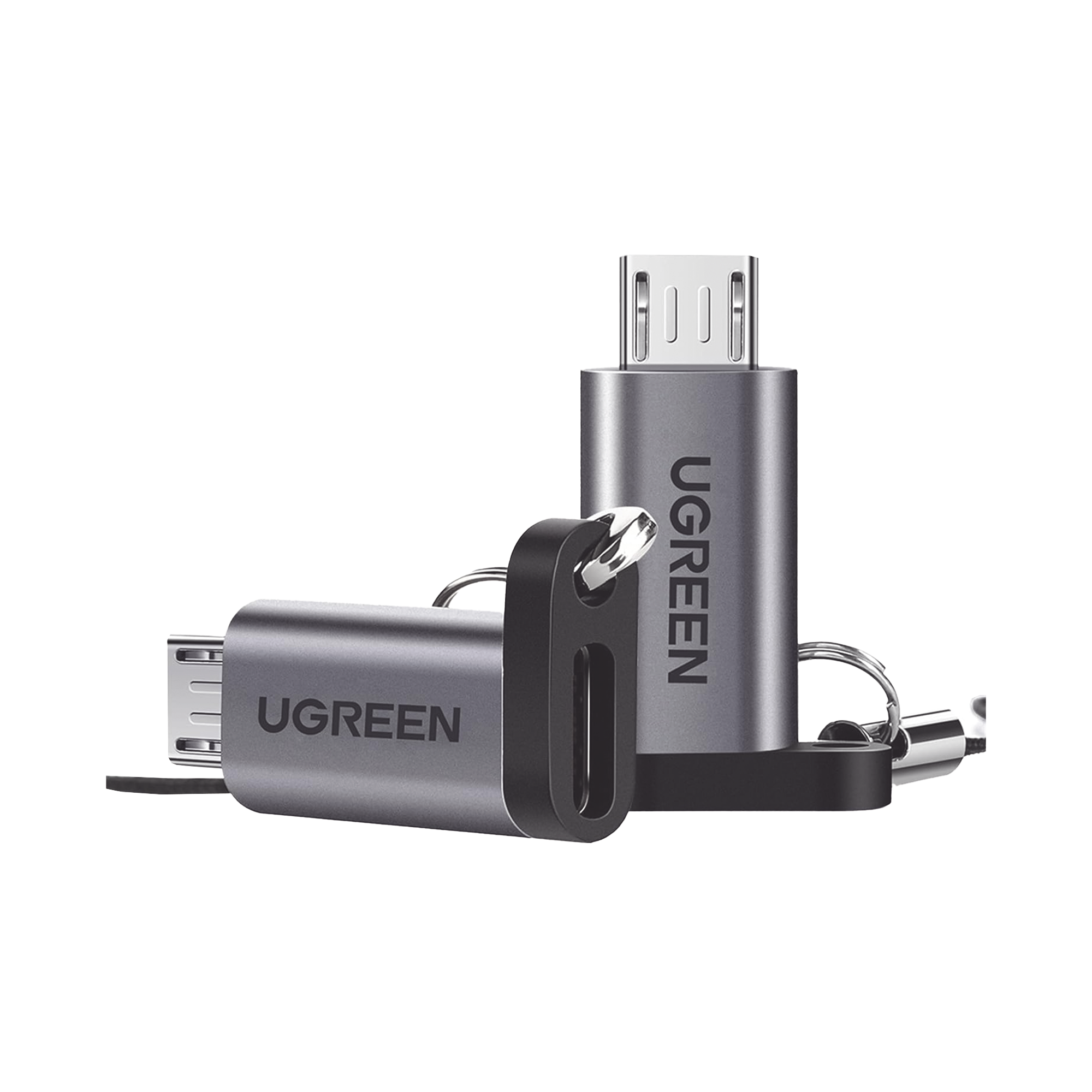 Adaptador USB C 3.1 a Micro USB Carga Rápida FPC QC2.0 Datos 480Mbps Cordón Aluminio Protecciones Compatibilidad