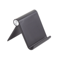 Soporte Escritorio Celular Ajustable 0 a 100° Goma Antiarañazos Antideslizante Compatibilidad 4 a 7.9 Plegable ABS Negro