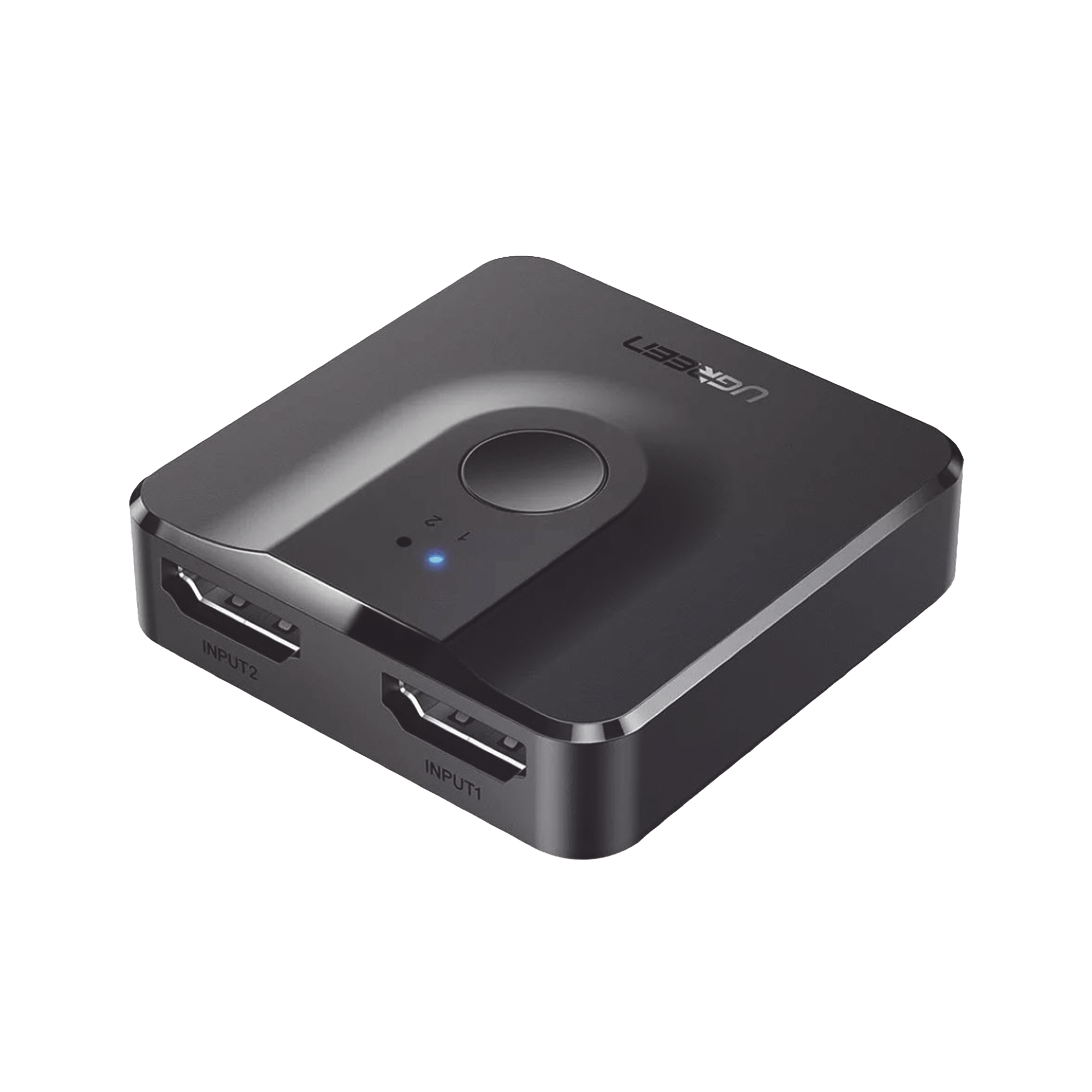 Switch HDMI 4K60Hz Bidireccional Splitter 2x1 1x2 Conmutable LED 3D HDR Dolby Atmos Chip IC Compacto Sin Energía