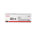 Tóner Canon 067HY 5103C001AA Amarillo Para ImageClass MF654CDW / MF656CDW — Rendimiento 3,130 Páginas