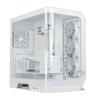 Gabinete MSI MAG PANO 120R PZ WH Blanco Cristal Templado 270grados Media Torre E-ATX (up to 305 x 280 mm) 1x 120mm PWM ARGB 3x 120mm PWM ARGB Fan (reverse-blade)