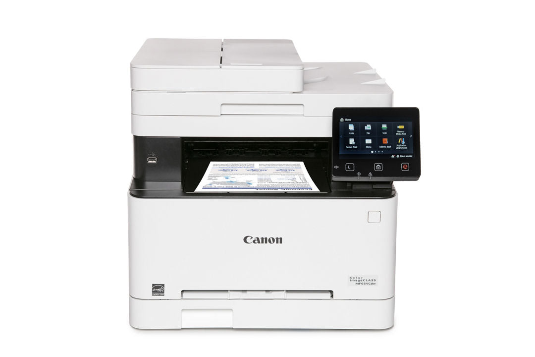 Multifuncional Canon ImageClass MF654Cdw Color Láser 22 PPM Resolución 1200x1200 Hasta 2500 Páginas USB/Ethernet/Wifi