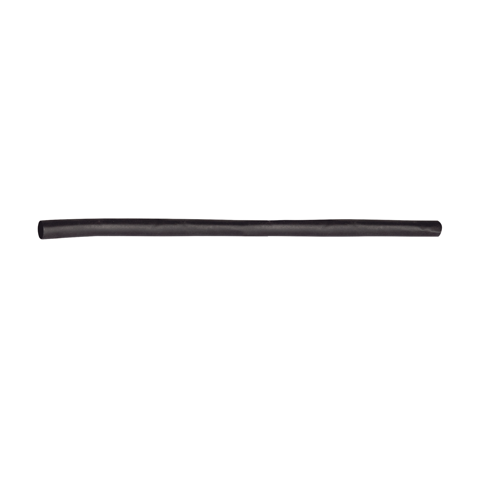 Tubo Termoencogible Negro de 1" con Relación 2:1