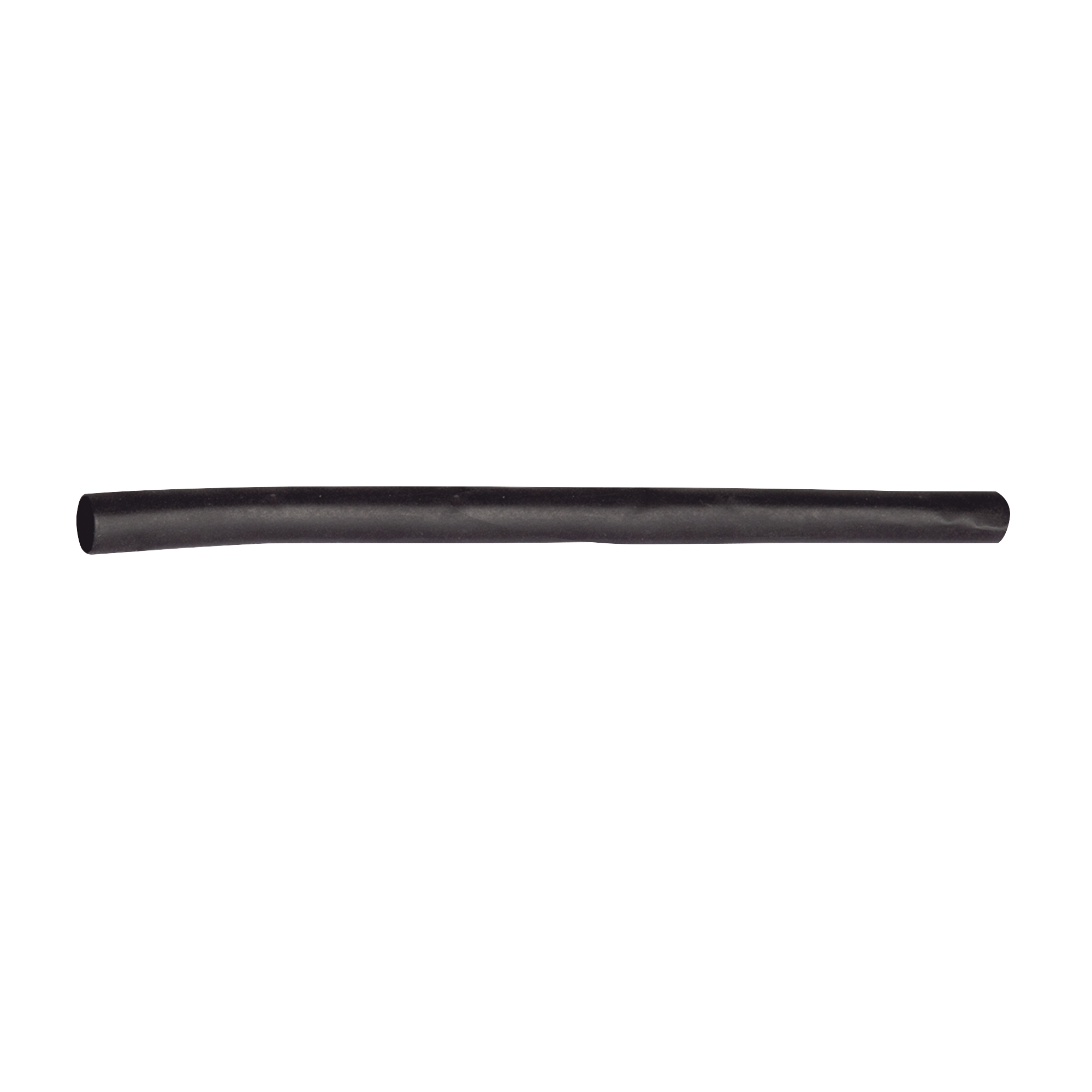 Tubo Termoencogible Negro de 1/2" con Relación 2:1