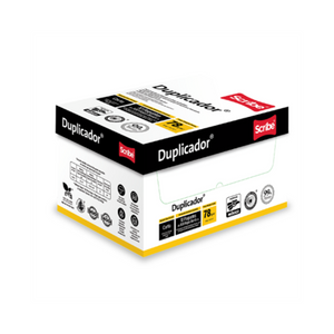 Papel Cortado Scribe Duplicador 99% Blancura 78g C/5000