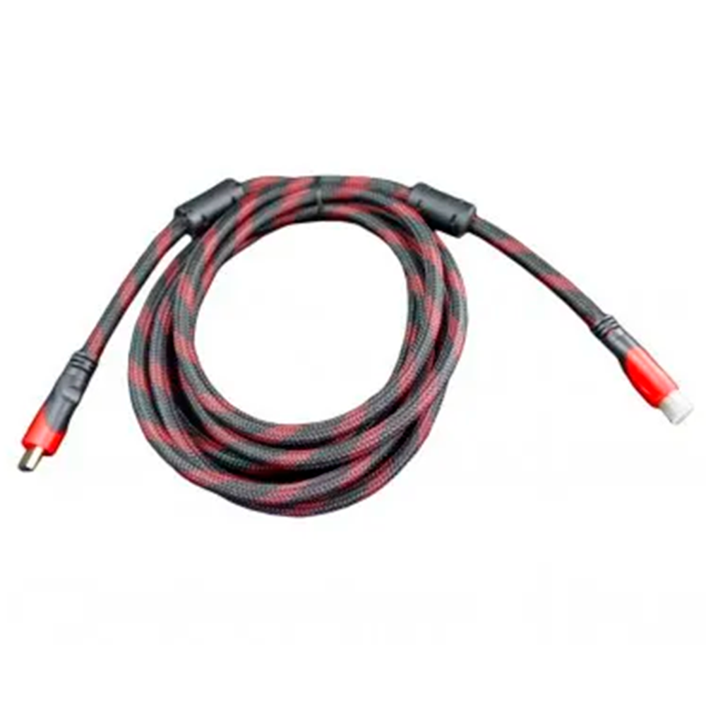 Cable Naceb HDMI 3 mts color Naranja con gris