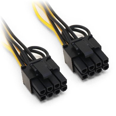 Cable Interno Brobotix de alimentación adaptador PCI Express 6 pines a 8 pines Dual