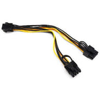 Cable Interno Brobotix de alimentación adaptador PCI Express 6 pines a 8 pines Dual