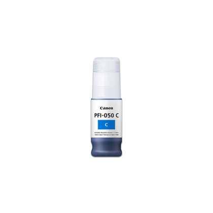 Tinta Canon PFI-050C 5699C001AA Cyan Para ImagePROGRAF TC-20 — Contenido 70ml