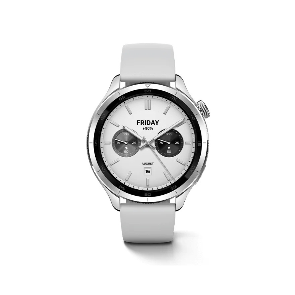 Smartwatch Xiaomi Watch S4 1.43" 466x466 Pixeles HyperOS 2 Bluetooth 5.3 Resistente al Agua Plata