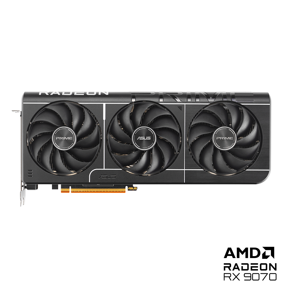 Tarjeta de video Asus 16GB RX9070 Prime GDDR6 1xHDMI 3xDP 3xFan PRIME-RX9070-O16G