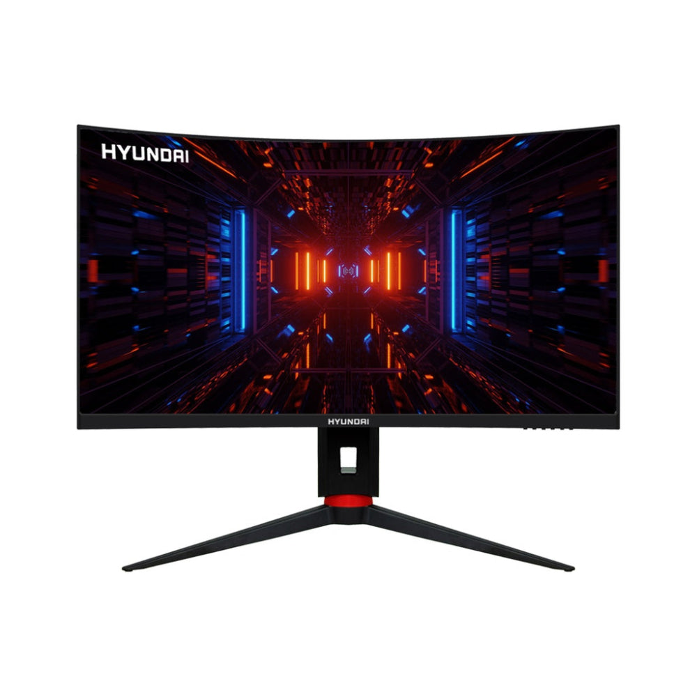 Monitor Gaming Curvo LED Hyundai 31.5" HT32CGMBK04 2560x1440 180Hz Incluye Cable HDMI Negro
