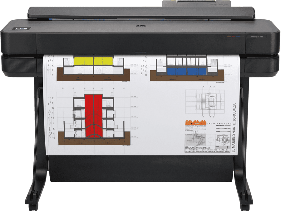 Plotter HP DesignJet T650 Inyección Térmica de Tinta 36" Resolución 2400x1200 dpi Producto Frágil Revisar Condiciones d