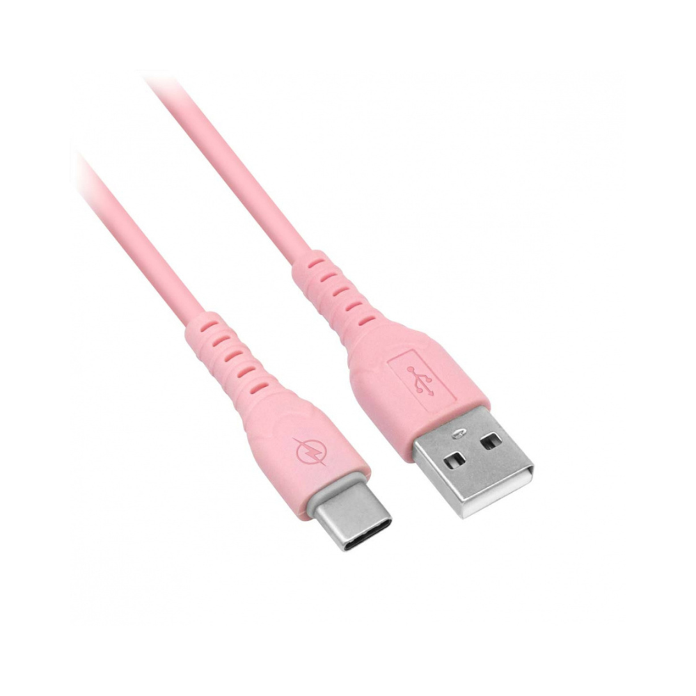Cargador Brobotix Combo Carga Rápida USB V3.0 + Cable USB Tipo C Rosa