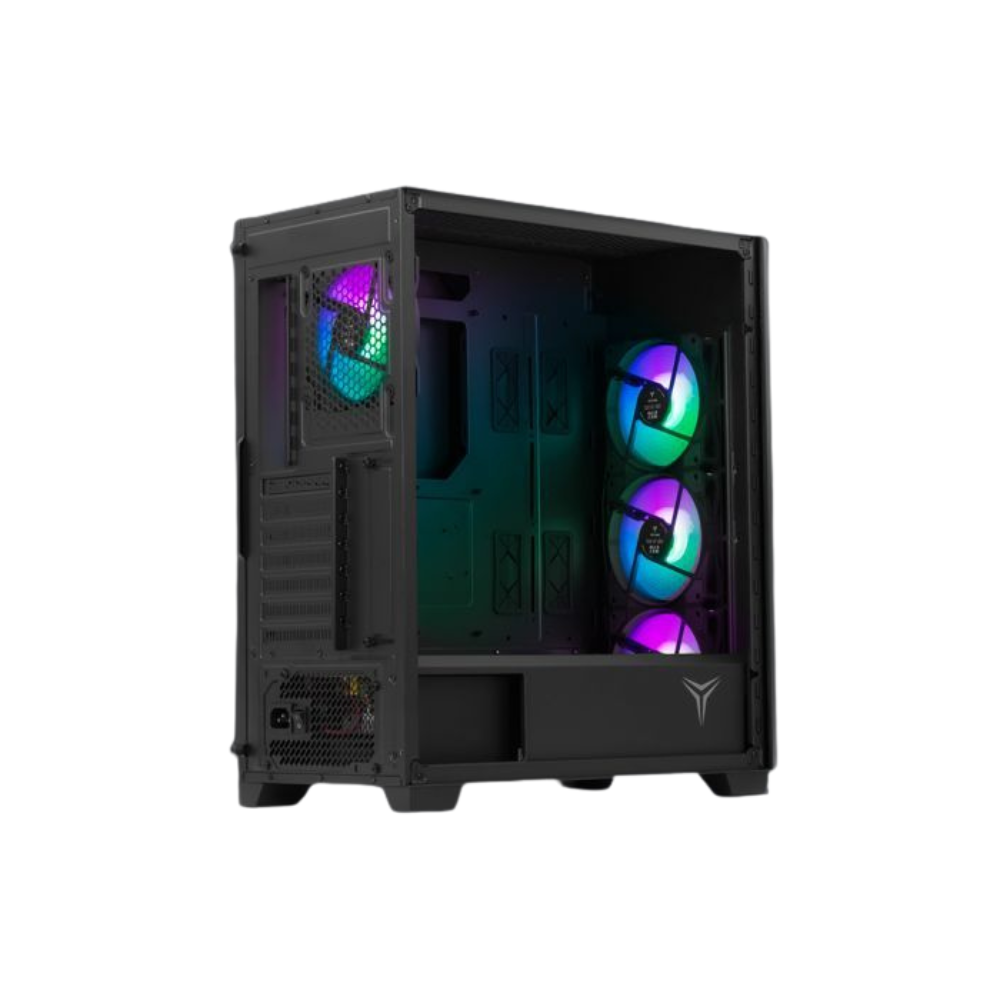 Gabinete Yeyian Gamer Phoenix, Cristal Templado, Media Torre (YCM-APPHO-01)