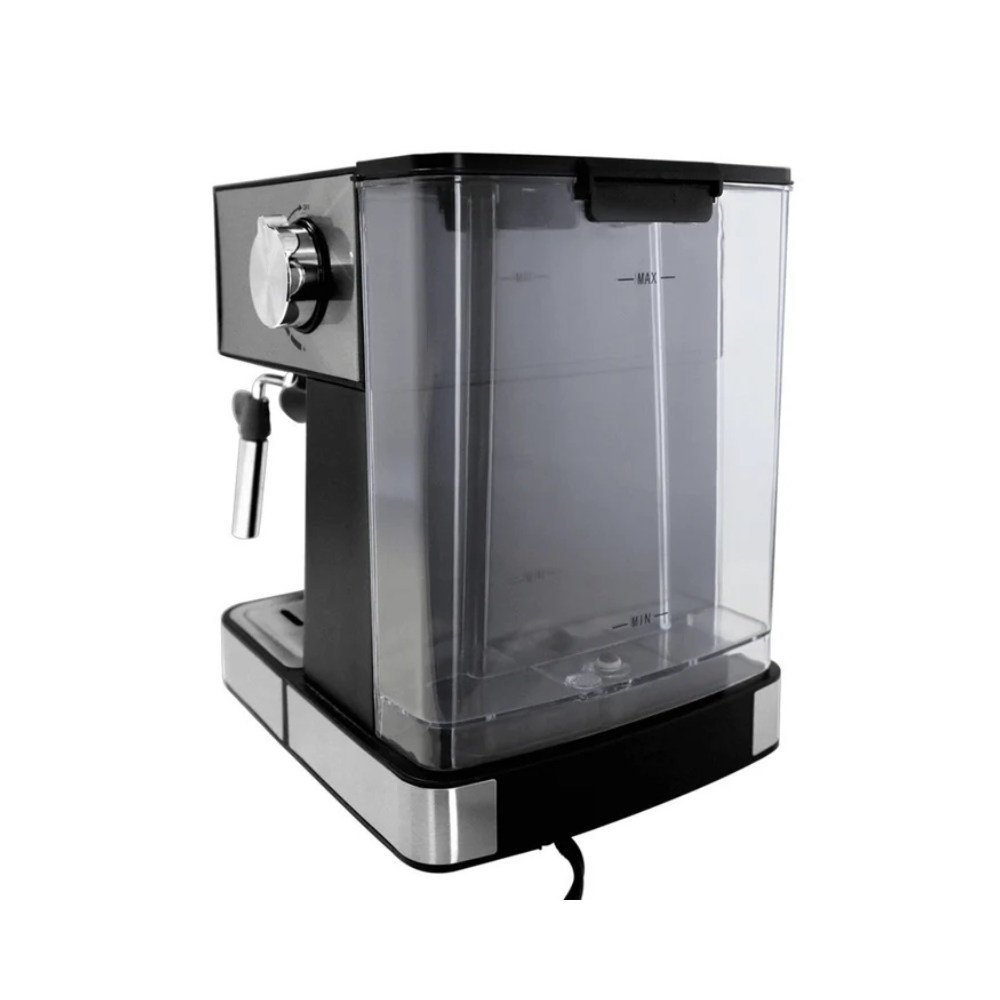 Cafetera Espresso Koblenz CKM-750 EIN, 20 bares de presion, 2 tazas simultaneas, tanque de 1.6L, filtro lavable, 850W