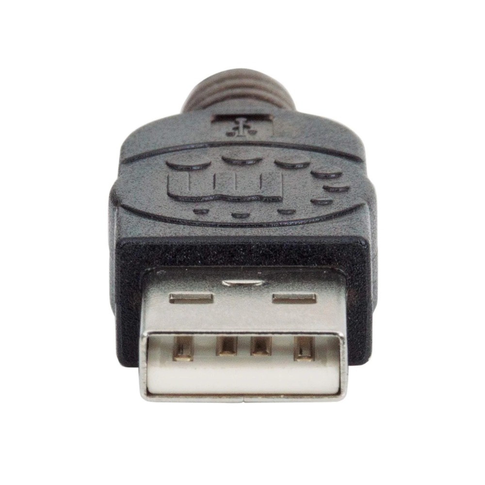 Cable USB V2.0 Extensión Activa 10.0M Bolsa Manhattan (151573)