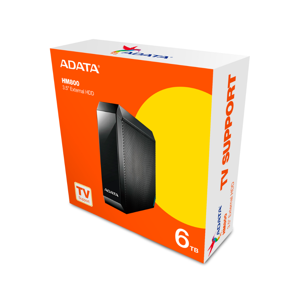 HD EXT 6TB ADATA 3.5 USB 3.2 HM800 NEGRO AHM800-6TU32G1-CUSBK