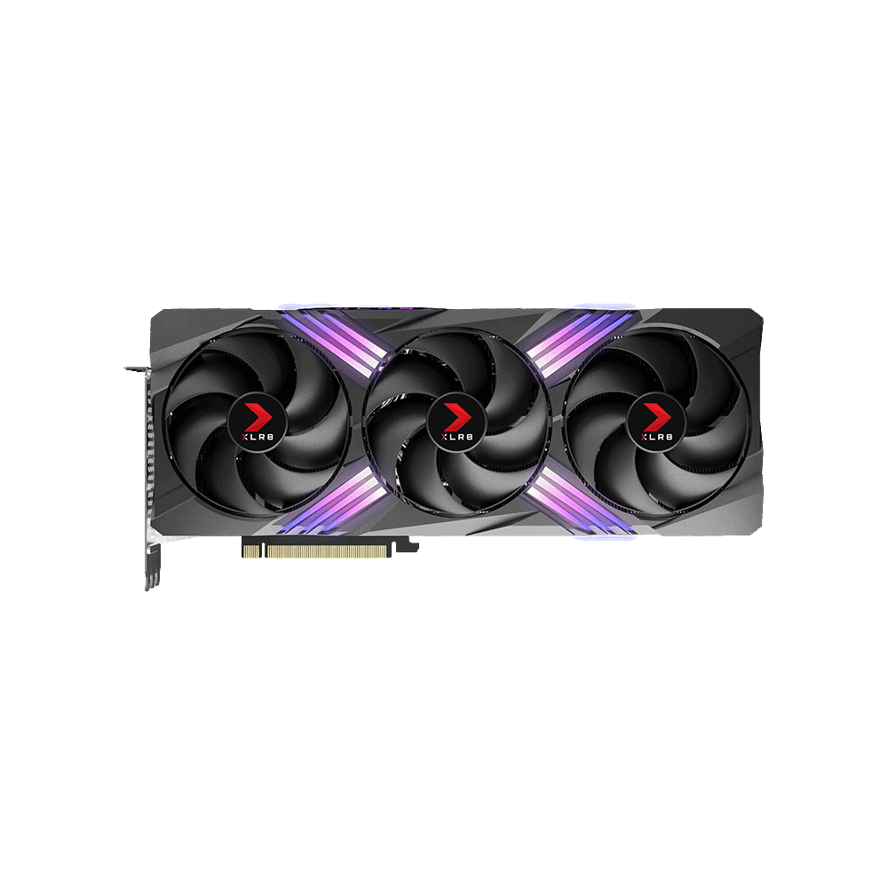 Tarjeta de Video PNY 16GB GeForce RTX 4080 Super XLR8 Gaming Verto Epic-X RGB 3X Fan GDDR6X DLSS 3 OC HDMI/DP