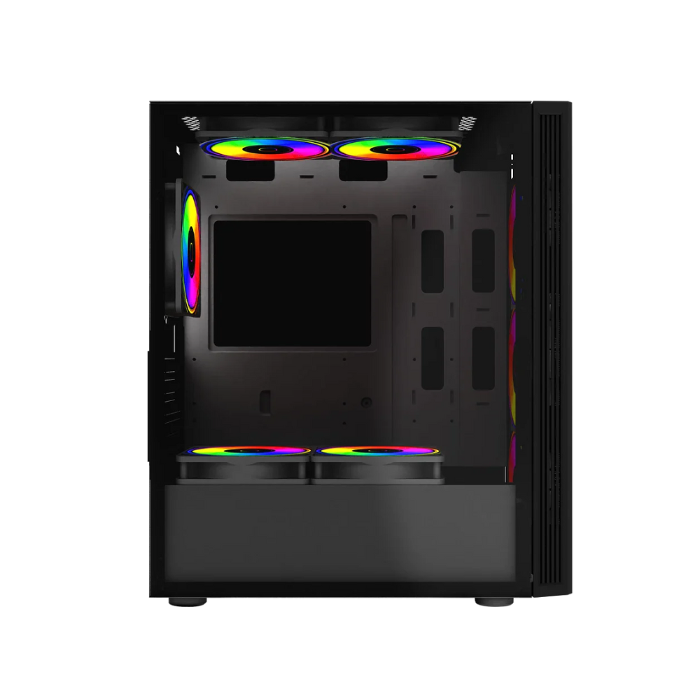 Gabinete Balam Rush Dragonfly II Mesh GM740 Negro