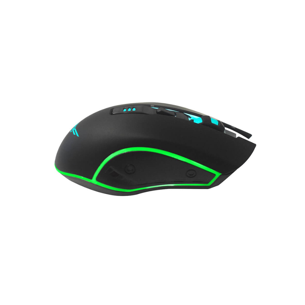 Mouse gamer Naceb alambrico hosus rainbow RGB 3200 DPI 4 botones