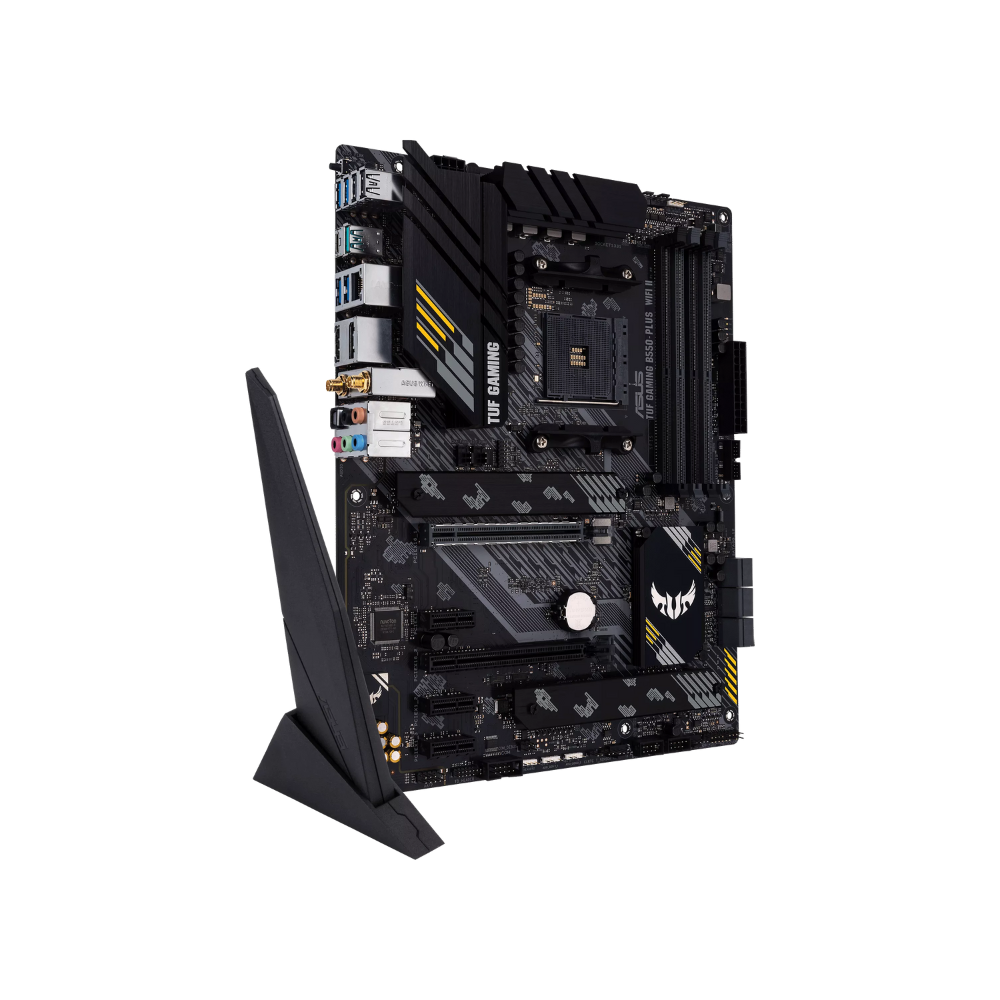 Tarjeta Madre ASUS TUF Gaming B550 Plus WiFi II Socket AM4 4xDDR4 HDMI / DisplayPort ATX