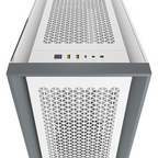 Gabinete Corsair 5000D AIRFLOW Blanco Cristal Templado ATX Semitorre 2 Ventiladores